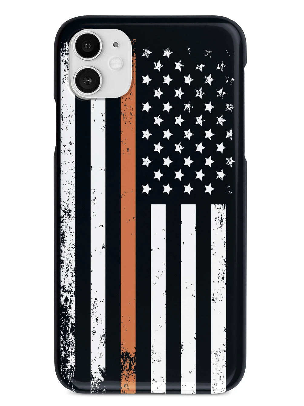 Downward American Flag - Thin Orange Line Case - Image 14