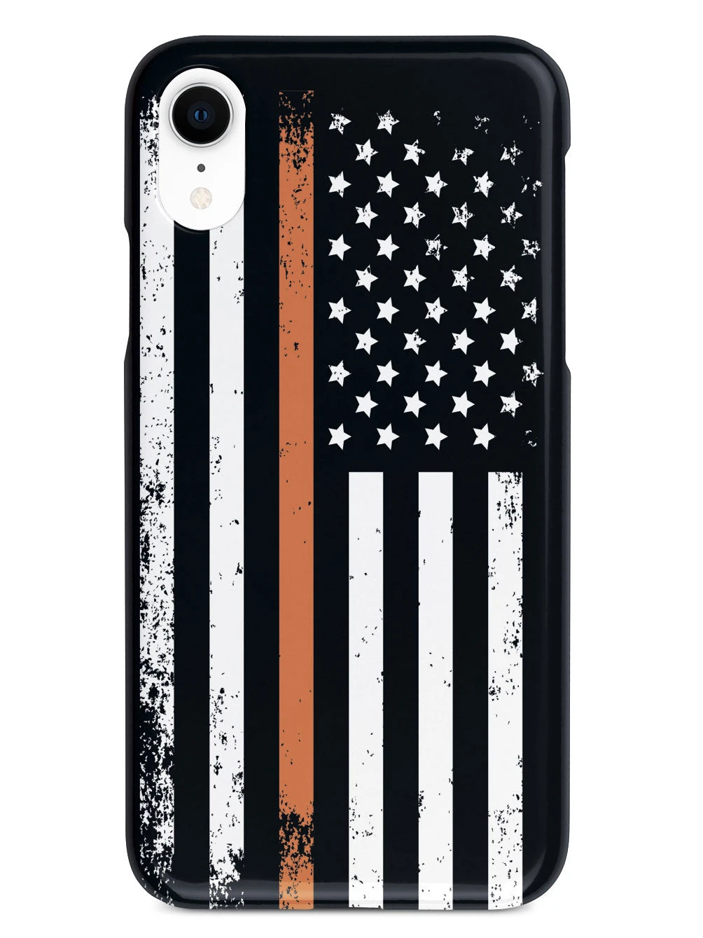 Downward American Flag - Thin Orange Line Case - Image 13
