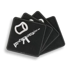Bottle Opener Coasters - Set Of 4