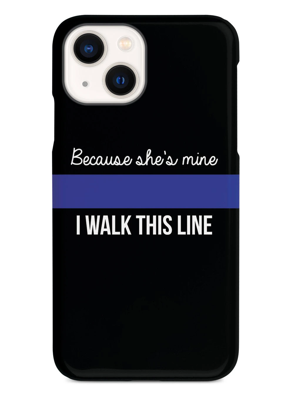 Because She's Mine - Police Officer Thin Blue Line Case - Image 5