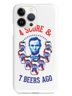 Four Score & 7 Beers Ago - Patriotic Case