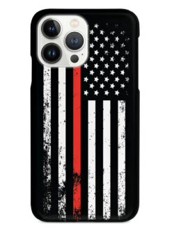 Downward American Flag - Thin Red Line Case
