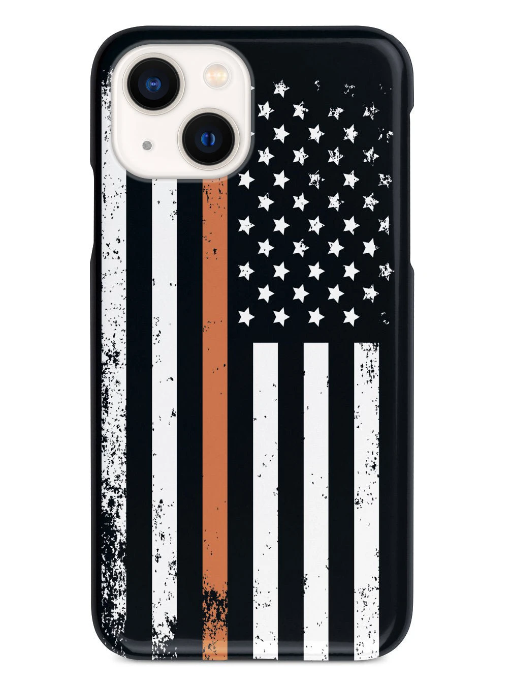Downward American Flag - Thin Orange Line Case - Image 5