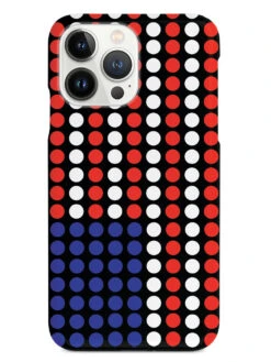 Dotted American Flag Case