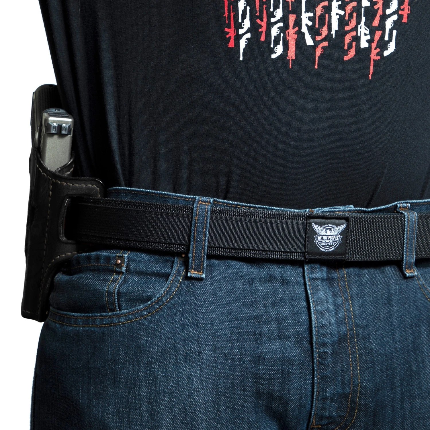 Black Independence Leather OWB Holster - Image 2