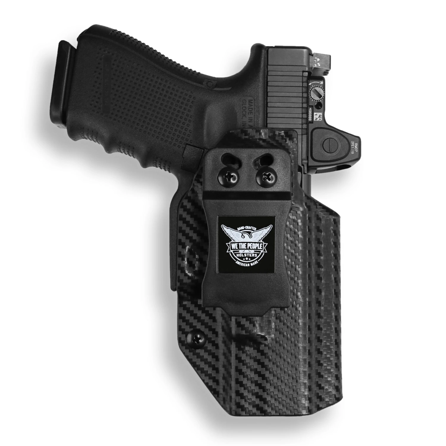 Glock 17 MOS With Surefire X300U-A Light Red Dot Optic Cut IWB Holster - Image 5