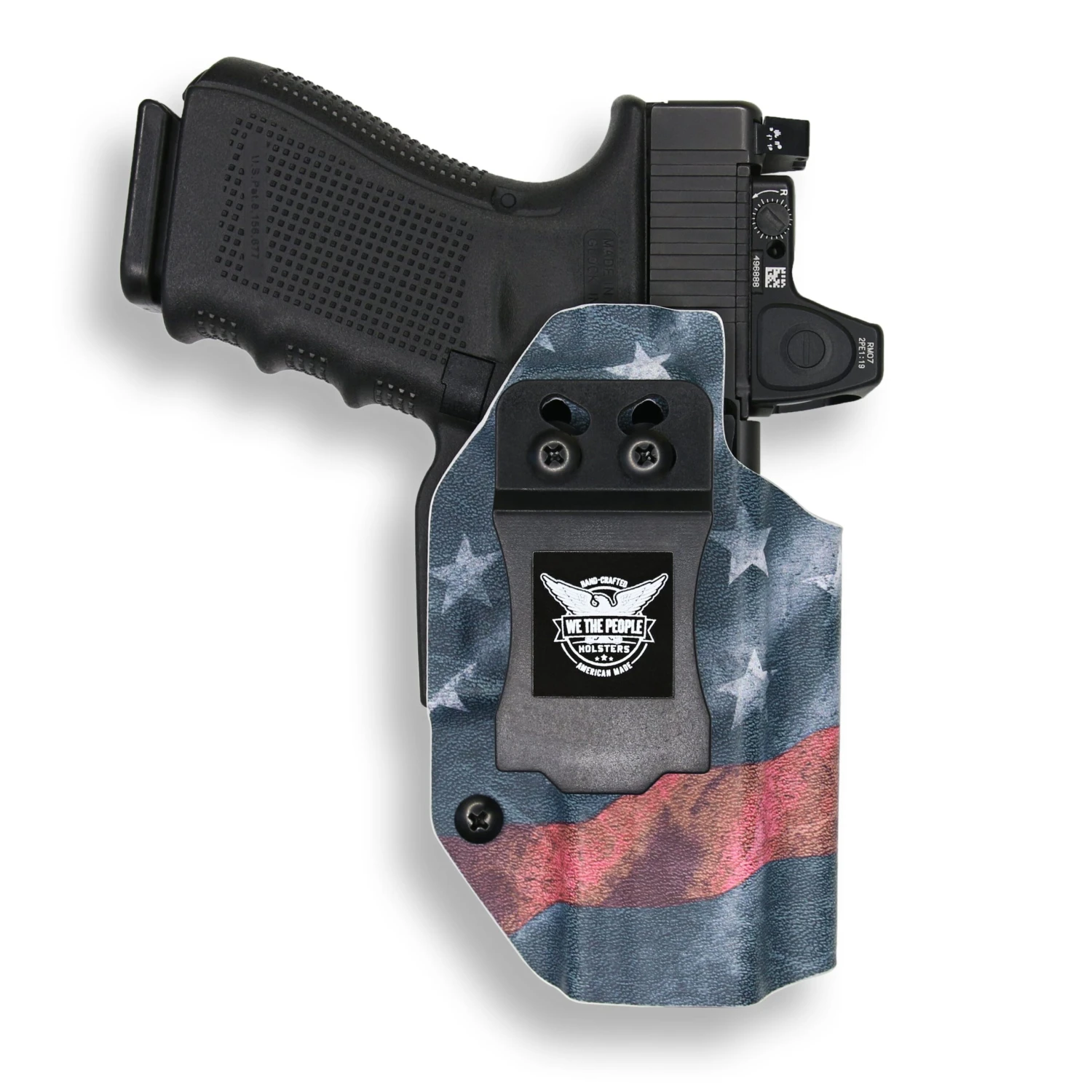 Glock 19/19X MOS With Streamlight TLR-7/7A/7X Light Red Dot Optic Cut IWB Holster - Image 15