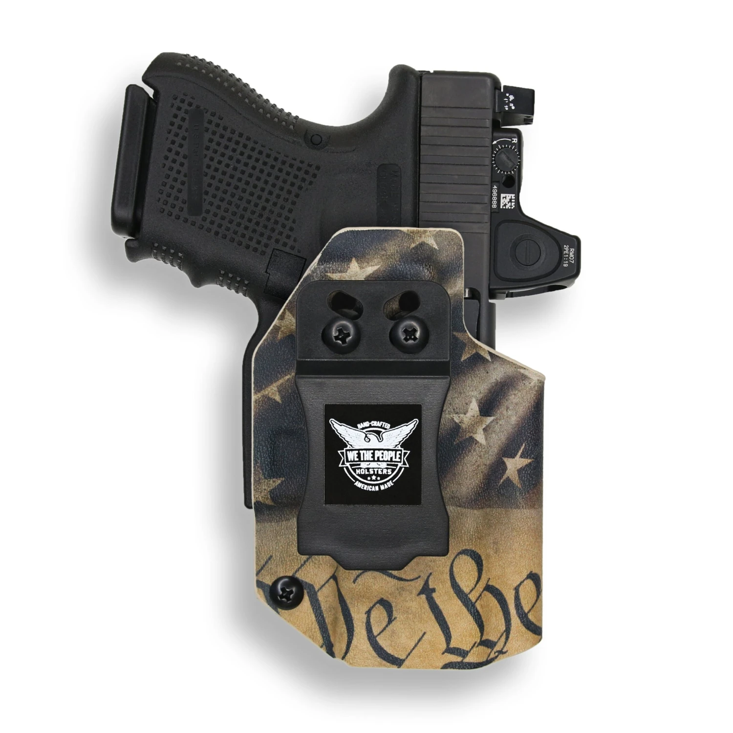 Glock 26 MOS Red Dot Optic Cut IWB Holster - Image 11