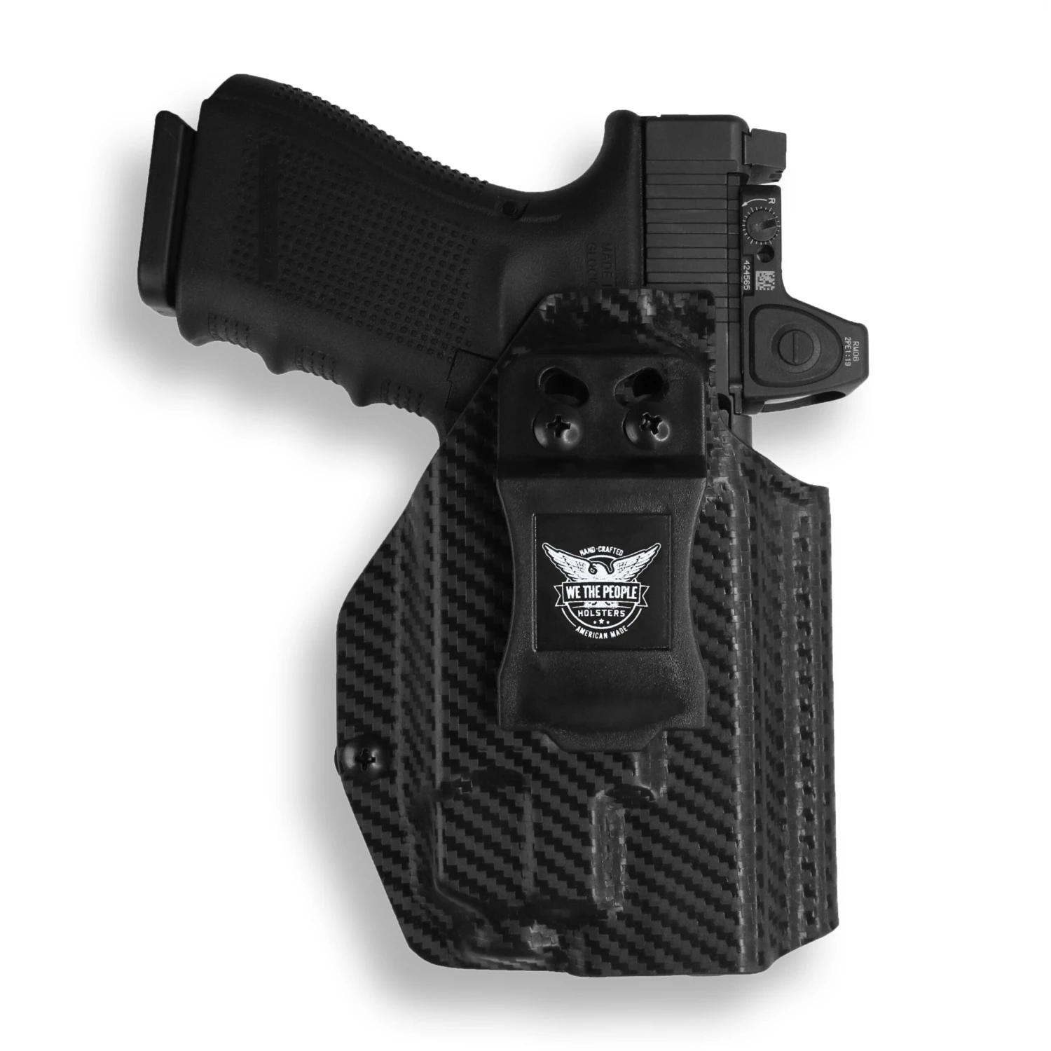 Glock 19/19X MOS With Streamlight TLR-7/7A/7X Light Red Dot Optic Cut IWB Holster - Image 7