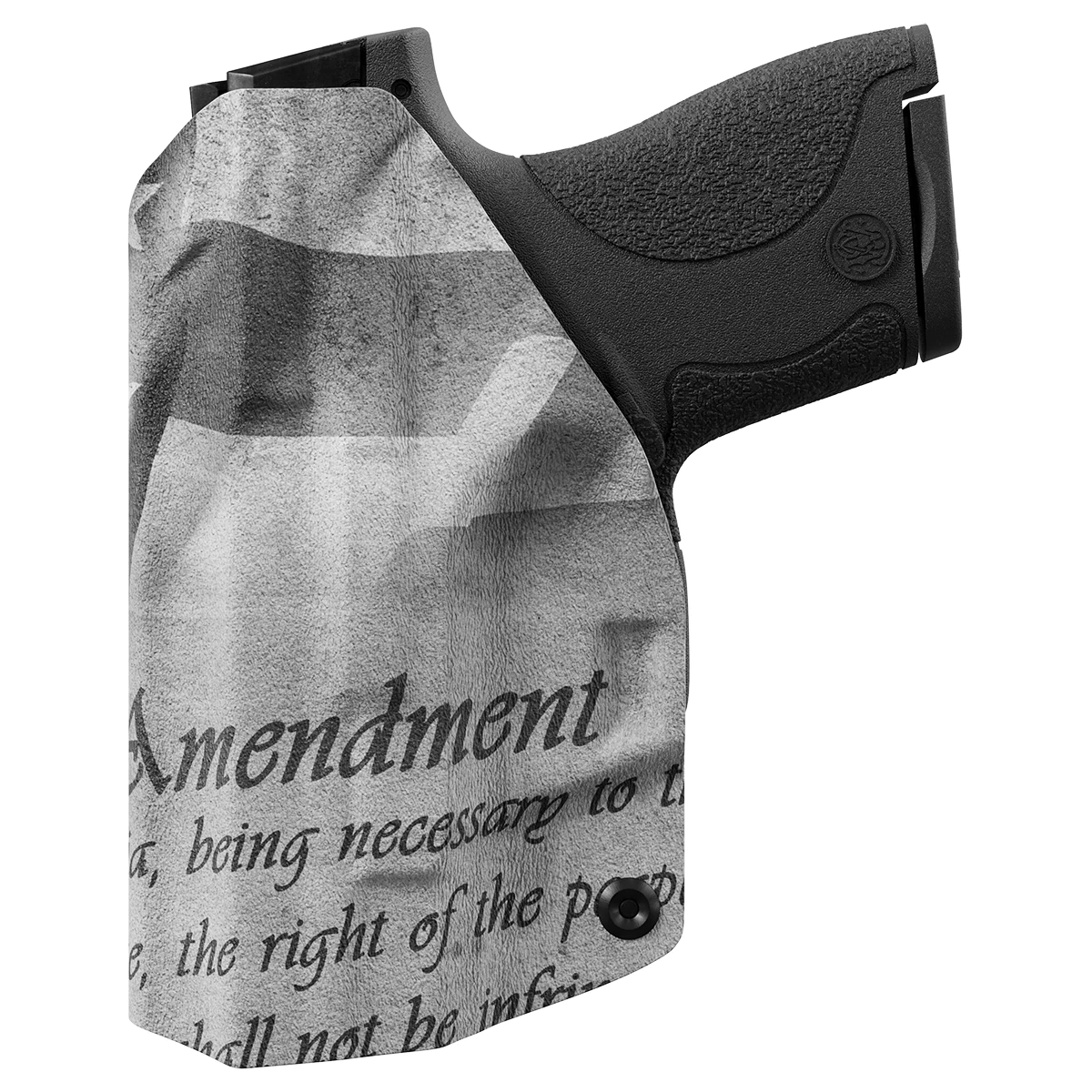 2nd Amendment Tribute Custom Printed Holster - IWB Kydex Holster - Image 3