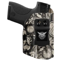 Tan Spartan Camo Custom Printed Holster - IWB Kydex Holster