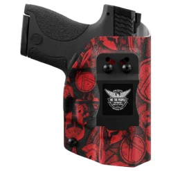 Red Spartan Camo Custom Printed Holster - IWB Kydex Holster
