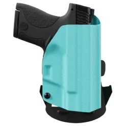 Aqua Custom Printed Holster - OWB Kydex Holster