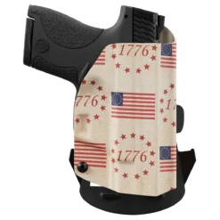 The Betsy Ross Flag Tribute To Independence Day 1776 Custom Printed Holster - OWB Kydex Holster