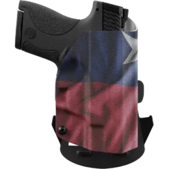 Texas State Flag Kydex OWB Paddle Holster Custom Designed Paddle