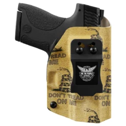 Gadsden Flag Don't Tread On Me Custom Printed Holster - IWB Kydex Holster