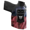 Texas State Flag Custom Kydex IWB Holster For Concealed Carry
