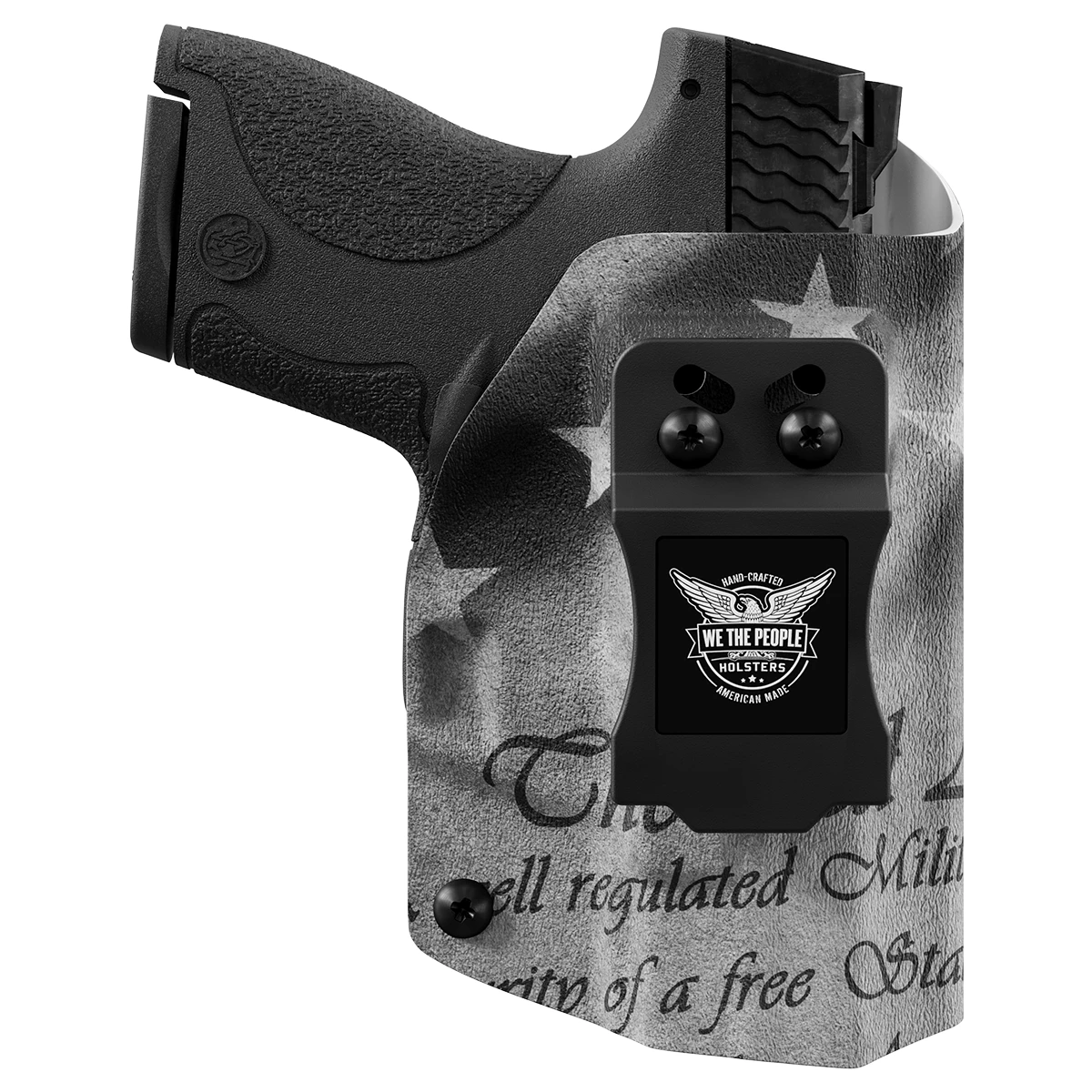 2nd Amendment Tribute Custom Printed Holster - IWB Kydex Holster