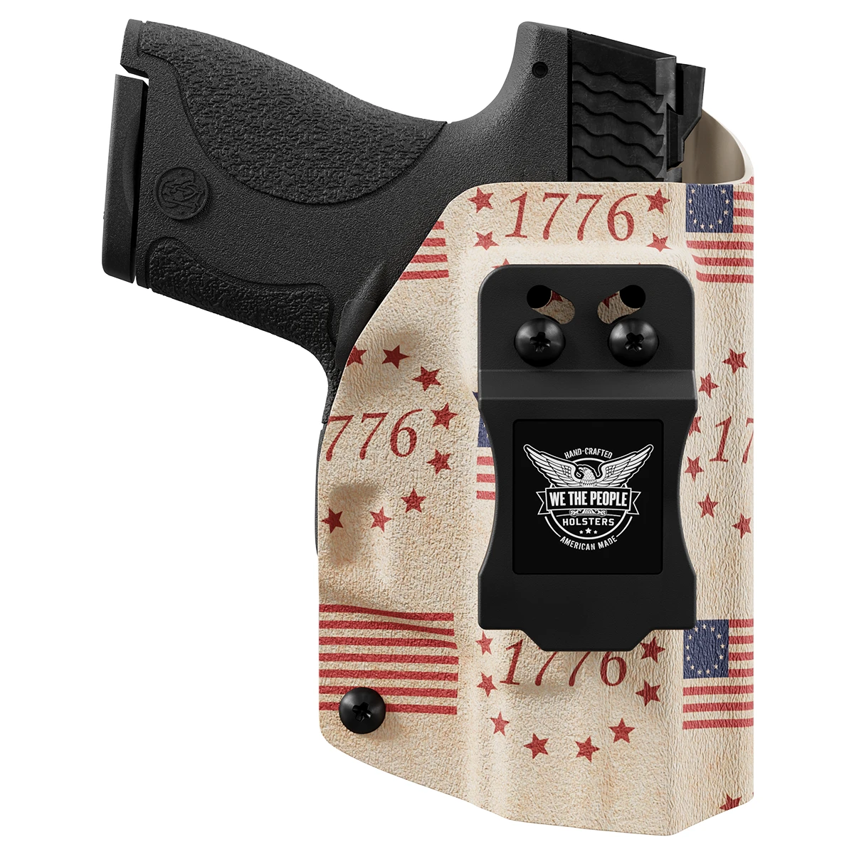The Betsy Ross Flag Tribute To Independence Day 1776 Custom Printed Holster - IWB Kydex Holster