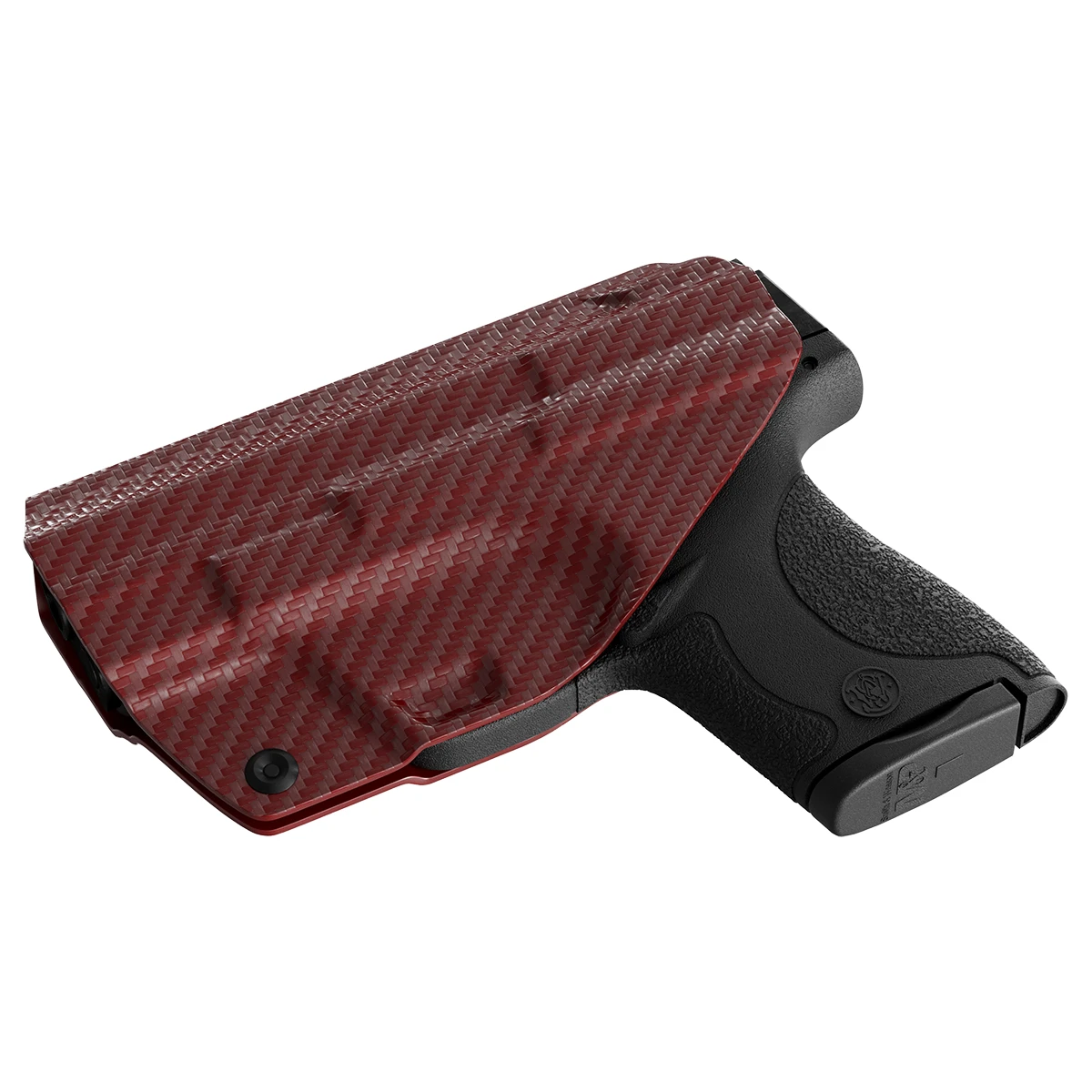 Red Carbon Fiber Custom Kydex IWB Holster For Concealed Carry - Image 4
