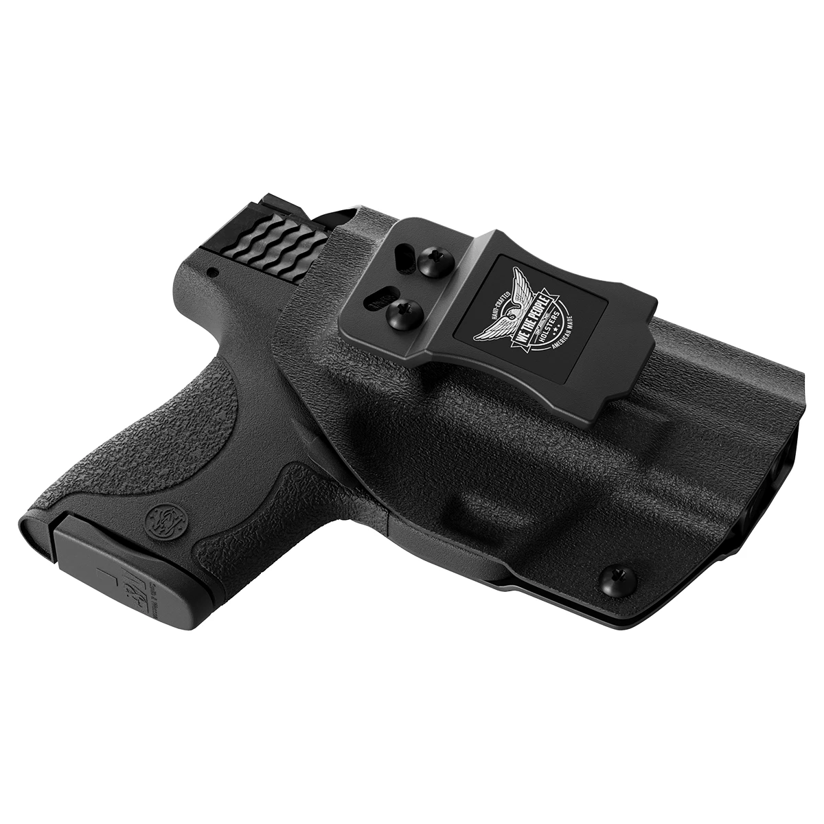 Black Custom Kydex IWB Holster For Concealed Carry - Image 2