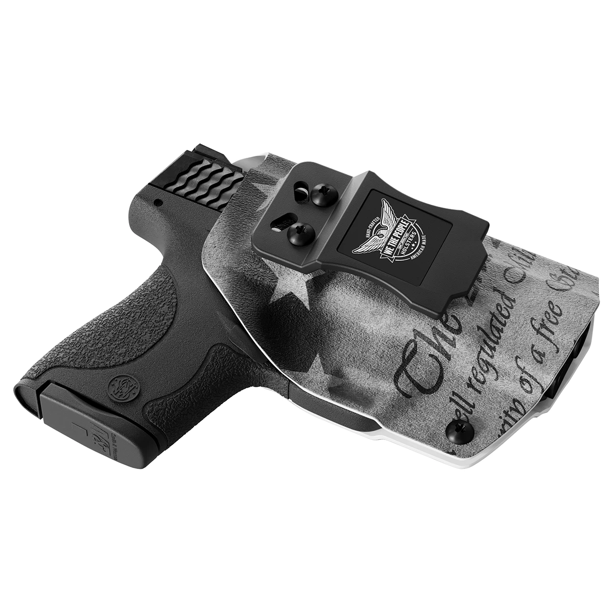 2nd Amendment Tribute Custom Printed Holster - IWB Kydex Holster - Image 2